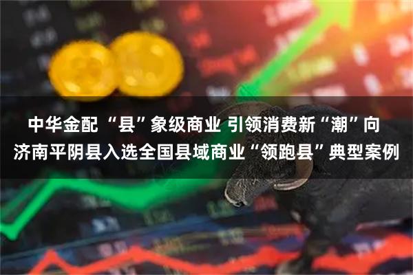 中华金配 “县”象级商业 引领消费新“潮”向 济南平阴县入选全国县域商业“领跑县”典型案例
